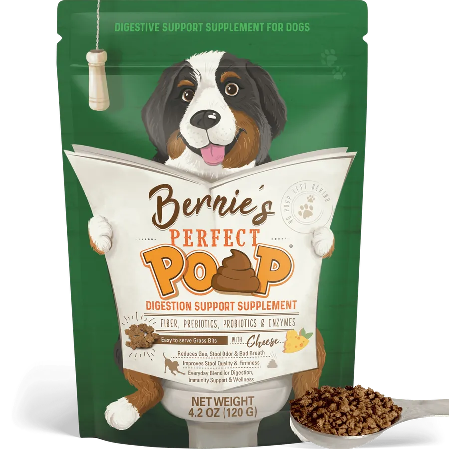 Bernie&rsquo;s Perfect Poop, Cheddar Cheese, 4.2 oz